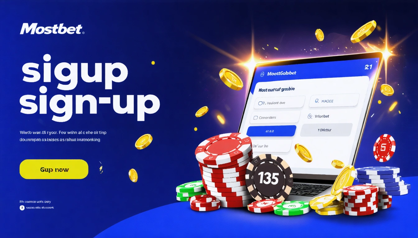 signup Mostbet